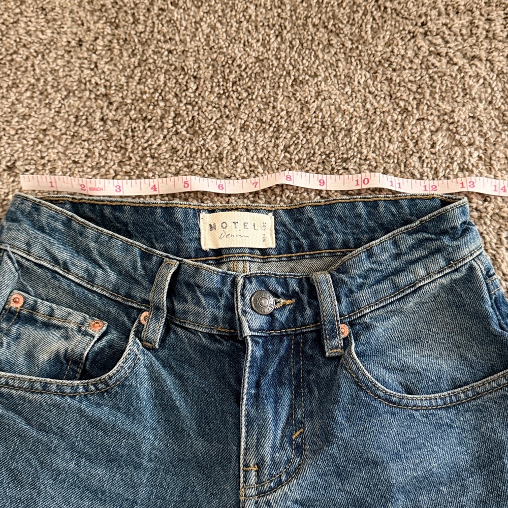 Motel Rocks Low Rise Parallel Jeans - Picture 6 of 10